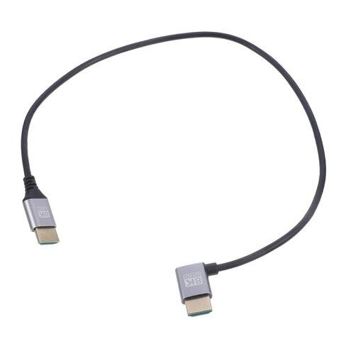 ARTIBETTER 8k Male to Male High-Speed Video Cable 1m with Left Bent Connector, PC and Tv Accessory for Computer and Laptop, Video Wire for Monitor and Set-top Box in Saudi Arabia