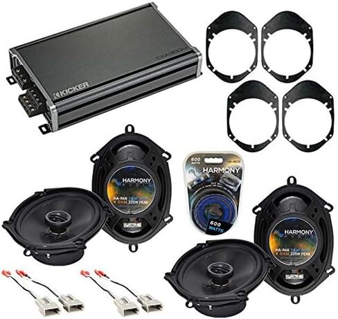 Harmony Audio HA-R68 Compatible with Mazda B2300/B3000/B4000 1995-1997 Bundled with CXA360.4 Factory Speaker Replacement Package in Saudi Arabia