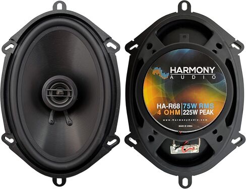 Harmony Audio HA-R68 Compatible with Mazda B2300/B3000/B4000 1995-1997 Bundled with CXA360.4 Factory Speaker Replacement Package in Saudi Arabia
