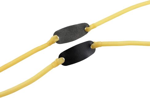 2PCS Elastic Rubber Tubular Slingshot Replacement Band Heavy Duty Tension Suitable for Outdoor Hunting and Shooting Practice in Saudi Arabia