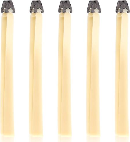 Gosknor 5pcs Flat Catapult Bands, 2mm Thickened High Elasticity Replacement Rubber Bands Heavy Duty Wrist Rocket Bungee Hunting Parts for Outdoor Activities in Saudi Arabia