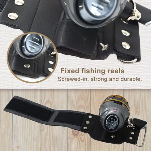 Fishing Reel & Wrist Strap, Leather Wristband for Fishing, Reel Accessories, Wrist Protection in Saudi Arabia