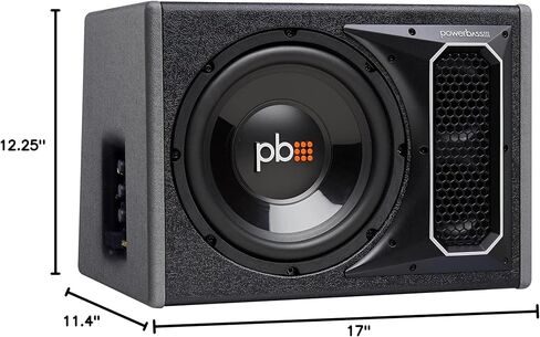 PowerBass PS-AWB101-10" Single Loaded Amplified Ported Enclosure in Saudi Arabia