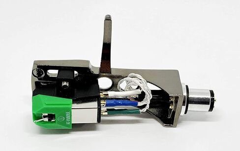 غطاء رأس مطلي بالتيتانيوم، مثبت مع خرطوشة وقلم، إبرة لـ Technics SL D1، SL D1K، SL D2، SL D202، SL D205، SL D2K، SL D3، SL D303، SL D33، SL D3K، SL D5 in Kuwait