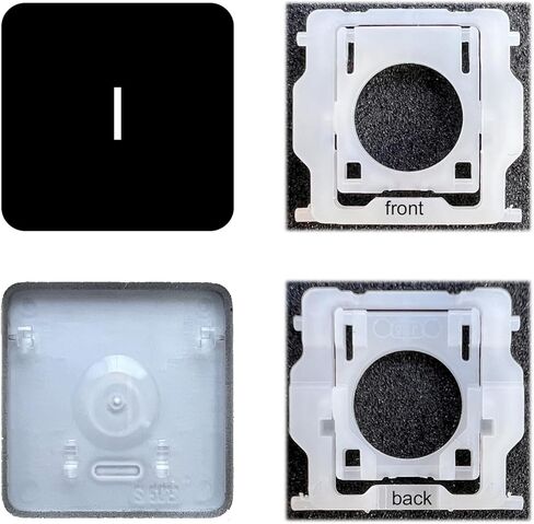 MacBook Pro 16" Keycap Replacement Kit (2021–2024, M1–M4)–Fix Broken Keys, OEM Fit Keycaps with Scissor Hinge & Clip for A2780 A2991 A3186 A3403 A2485 (Y) in Kuwait