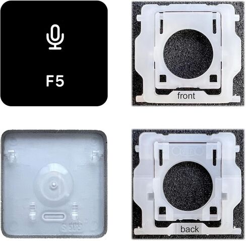 MacBook Pro 16" Keycap Replacement Kit (2021–2024, M1–M4)–Fix Broken Keys, OEM Fit Keycaps with Scissor Hinge & Clip for A2780 A2991 A3186 A3403 A2485 (Y) in Kuwait