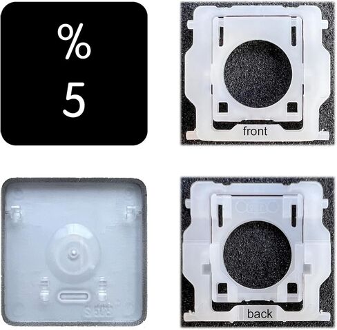 MacBook Pro 16" Keycap Replacement Kit (2021–2024, M1–M4)–Fix Broken Keys, OEM Fit Keycaps with Scissor Hinge & Clip for A2780 A2991 A3186 A3403 A2485 (Y) in Kuwait