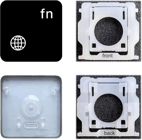 MacBook Pro 16" Keycap Replacement Kit (2021–2024, M1–M4)–Fix Broken Keys, OEM Fit Keycaps with Scissor Hinge & Clip for A2780 A2991 A3186 A3403 A2485 (Y) in Kuwait