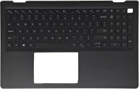 05MD22 5MD22 مسند راحة اليد العلوي البديل مع لوحة مفاتيح غير خلفية لجهاز Dell Inspiron 15 3520، 3525، 3530، Dell 15 DC15250، USB Type-C، غطاء علوي أسود in Kuwait