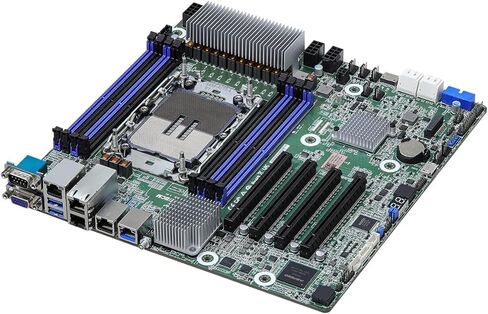 ASRock Rack Server Motherboard W880D4U Micro-ATX Single Socket LGA 1851 Intel® Core™ Ultra Desktop Processors (Series 2) in Saudi Arabia
