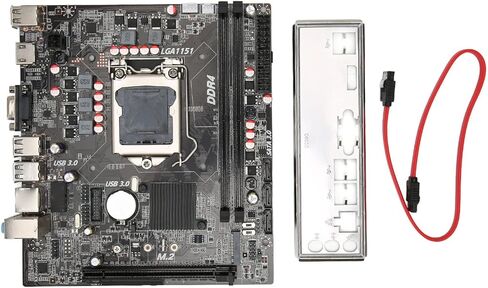 Ciciglow H110 Micro ATX Motherboard, DDR4 SO DIMM, PCIe 3.0, SATA3.0, M.2 HDMI VGA USB3.0/2.0, Supports i5 6500 i7 6700 CPU in Saudi Arabia