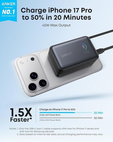 Anker Wall Charger PD & Nano Portable Charger (Bundle) in Saudi Arabia