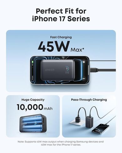 Anker Wall Charger PD & Nano Portable Charger (Bundle) in Saudi Arabia