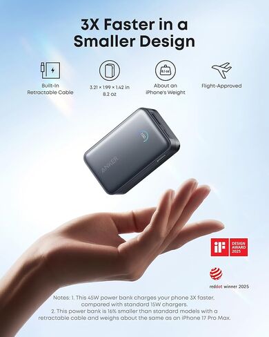 Anker Wall Charger PD & Nano Portable Charger (Bundle) in Saudi Arabia