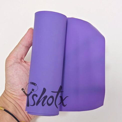 Yshotx Mystic Might-A26 Slingshot Band Roll - لاتكس أرجواني عالي الارتداد، مادة مقطوعة إلى الطول مع مستدق محسن للسرعة والدقة (السُمك: 0.55 مم) in Saudi Arabia