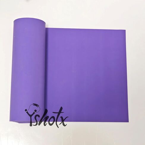 Yshotx Mystic Might-A26 Slingshot Band Roll - لاتكس أرجواني عالي الارتداد، مادة مقطوعة إلى الطول مع مستدق محسن للسرعة والدقة (السُمك: 0.55 مم) in Saudi Arabia