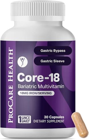 Once Daily Bariatric Multivitamin - Capsule - 18mg Iron - 30ct in Saudi Arabia