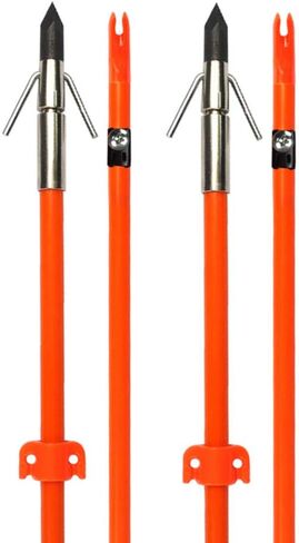 NIKA ARCHERY Bowfishing Arrows 32" Fish Hunting Solid Fiberglass Shaft for All Bows in Saudi Arabia
