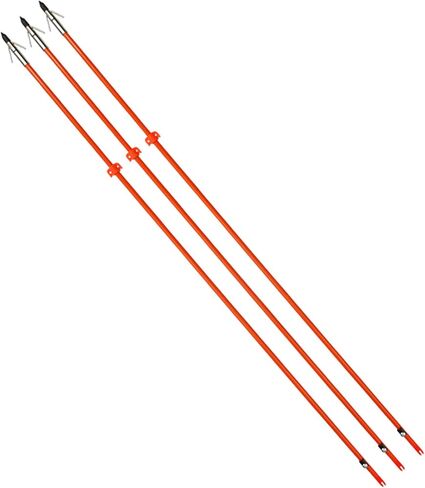 NIKA ARCHERY Bowfishing Arrows 32" Fish Hunting Solid Fiberglass Shaft for All Bows in Saudi Arabia