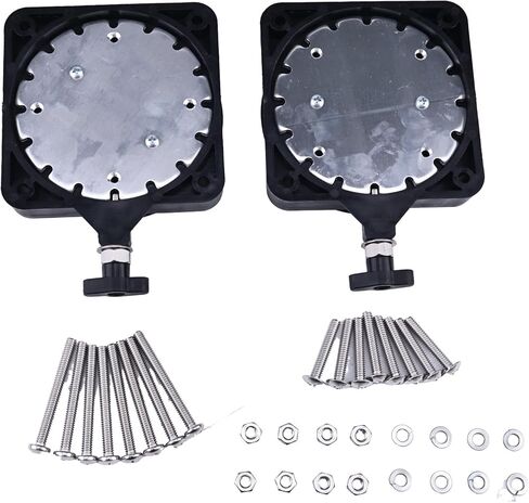 JZGRDN 2PCS Low-Profile Swivel Mounting Base 2207003 Compatible with Cannon Downrigger in Saudi Arabia
