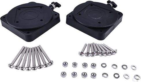 JZGRDN 2PCS Low-Profile Swivel Mounting Base 2207003 Compatible with Cannon Downrigger in Saudi Arabia
