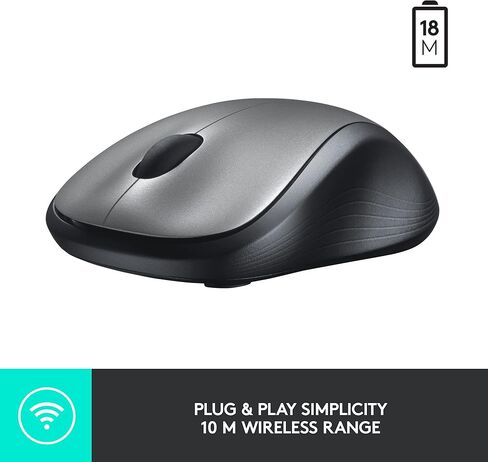 Logitech M310 Wireless Mouse (Silver) in Saudi Arabia