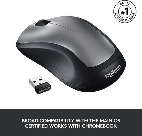 Logitech M310 Wireless Mouse (Silver) in Saudi Arabia