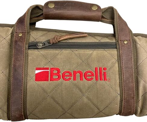 Banded Benelli Lodge 53" Shotgun Waterfowl Gun Case – Olive Waxed Cotton, 600D Lining, Water-Resistant Zippers Compatible with Benelli and other Hunting Shotguns in Saudi Arabia