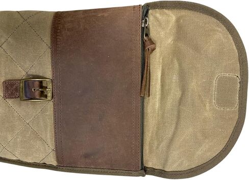 Banded Benelli Lodge 53" Shotgun Waterfowl Gun Case – Olive Waxed Cotton, 600D Lining, Water-Resistant Zippers Compatible with Benelli and other Hunting Shotguns in Saudi Arabia