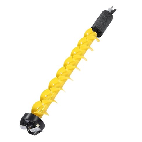 Nylon Cordless Ice Auger, Electric Drill Bit for Ice Fishing with Adapter 5in Diameter 41.3in Length Lightweight Impact Proof Alloy Steel Blades Cutters in Saudi Arabia