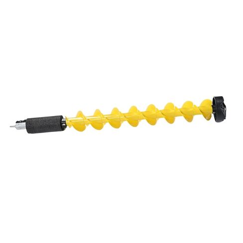 Nylon Cordless Ice Auger, Electric Drill Bit for Ice Fishing with Adapter 5in Diameter 41.3in Length Lightweight Impact Proof Alloy Steel Blades Cutters in Saudi Arabia