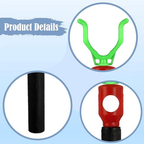 4 Pieces Ice Fishing Auger Tent Stakes for Ice Fishing - Carbon Steel Detachable Design Tent Pegs, 7.68 inch Portable Outdoor Camping Metal Fixed Nails with Comfortable Handle in Saudi Arabia