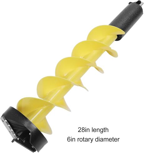 Electric Ice Auger, Nylon Cordless, Lightweight Durable Alloy Steel Drill Bit for Ice Fishing Enthusiasts in Saudi Arabia