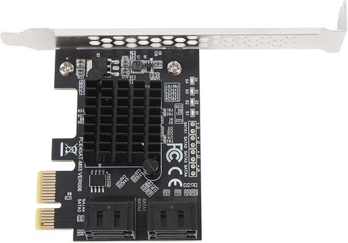 بطاقة توسيع Pomya ذات 4 منافذ PCIe III بسرعة 6 جيجابت في الثانية مع دعامة منخفضة المستوى، وشريحة 9215، ومبادلة ساخنة، لـ 7/8/10/11 ووضع AHCIIDE in Kuwait