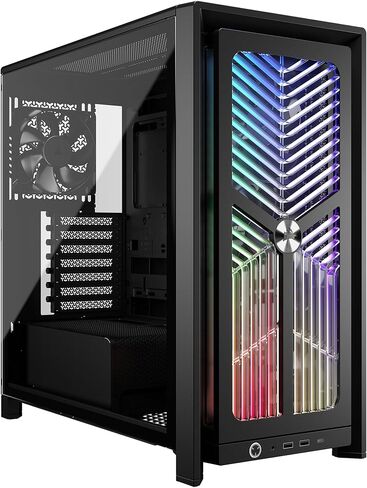 CORSAIR Frame 4000X RS Modular Mid-Tower ATX PC Case – RGB Front Panel, 4X RS120 PWM Fans Included, InfiniRail Fan Mount System, Reverse GPU Anti-Sag and Motherboard Support – White in Saudi Arabia