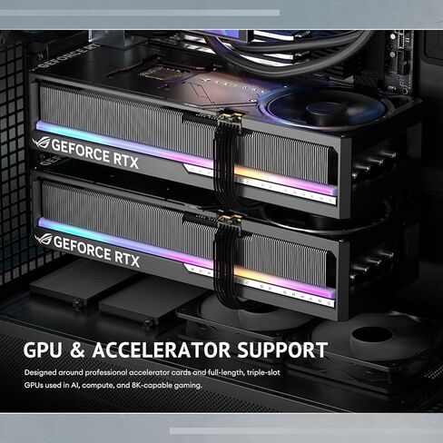 Antec 900 Full Tower Case, AI Workstation & Gaming Chassis, Supports E-ATX/Threadripper & Back-Connect MB, 6 PWM Fans Included, Type-C 10Gbps, 420mm Radiator Support, Tempered Glass in Saudi Arabia