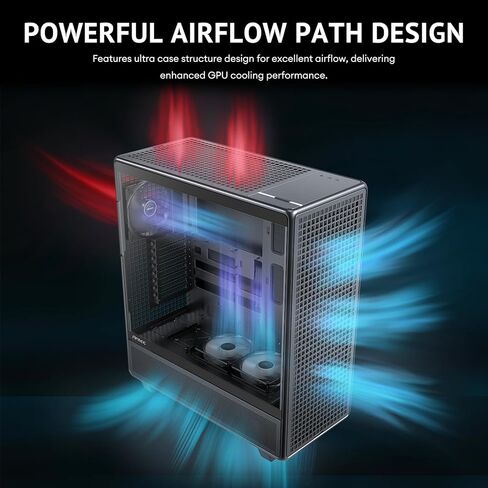 Antec 900 Full Tower Case, AI Workstation & Gaming Chassis, Supports E-ATX/Threadripper & Back-Connect MB, 6 PWM Fans Included, Type-C 10Gbps, 420mm Radiator Support, Tempered Glass in Saudi Arabia