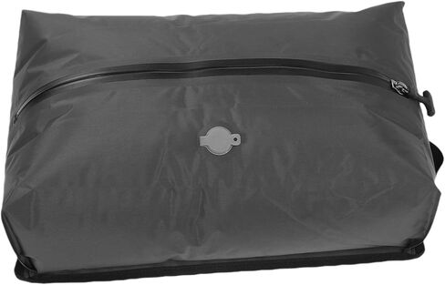 Travel Vacuum Bag, 16L Reusable Proof TPU Vacuum Compression Bag with Easy to Use Sealing Valve, for Suitcase Backpack Camping Cruising Home Storage (Grey) in Saudi Arabia