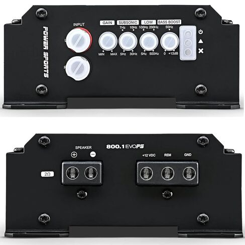 SounDigital EVOPS Power Sports 800.1-4 Ohm Monoblock 800W RMS Weather Proof Amplifier in Saudi Arabia