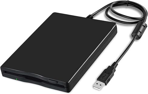 Portable USB 3.5 inch Floppy Disk External Floppy Drive, Dual Interface (USB+Type-C), Compatible with laptops and desktops in Saudi Arabia