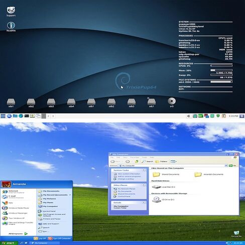 16GB - 7-in-1, Bootable USB Drive 3.0 for Linux & Windows XP, Debian | Tails | Kali | Bodhi | TrixiePup | Clonezilla, Supported UEFI and Legacy in Saudi Arabia