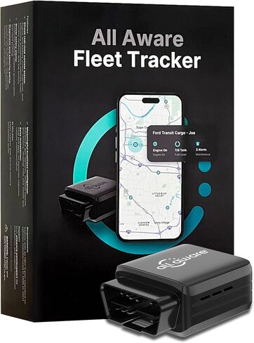 GPS Tracker for Vehicles, All Aware Instant Location, Live Driving Alerts, Trip and Fuel Reports for Fleets, Low Monthly Subscription, Cancel Anytime, Android and Apple iOS iPhone Compatible - 2 Pack in Saudi Arabia