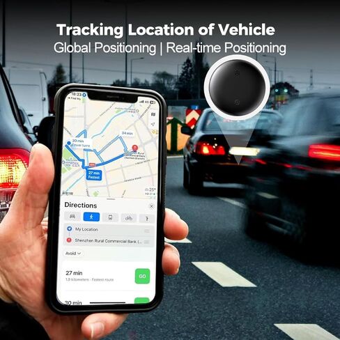 Dual System GPS Tracker for iOS and Android Bluetooth Tracker Smart Tags Compatible with Apple Find My (iOS) & Google's Find Hub(Android) for Keys, Vehicles, Car, Luggage, Wallet (4) in Kuwait