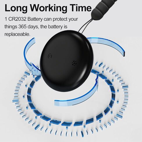Dual System GPS Tracker for iOS and Android Bluetooth Tracker Smart Tags Compatible with Apple Find My (iOS) & Google's Find Hub(Android) for Keys, Vehicles, Car, Luggage, Wallet (4) in Kuwait