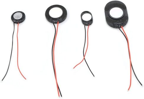 Fielect 2Pcs 0.5W 8 Ohm DIY Magnetic Speaker Arduino Round Internal Magnet Speaker Loudspeaker Replacement in Saudi Arabia