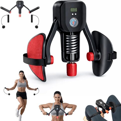 Thigh Exerciser & KEGEL Trainer,176LB Adjustable Pelvic Floor Workout Equipment,Inner Thigh Toner for Women & Men,Home Fitness for Living Room,Bedroom OR Office in Saudi Arabia