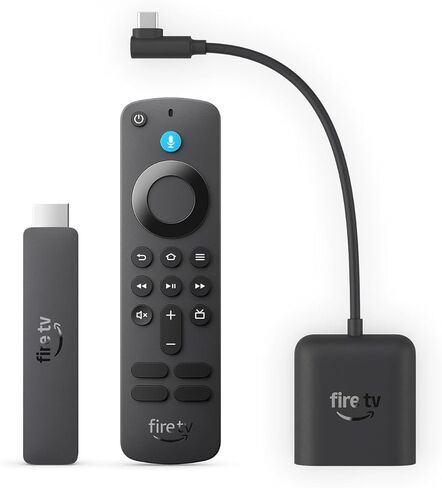 Amazon Fire TV Stick HD (newest model) bundle with Right Angle USB-C Ethernet Adapter in Saudi Arabia