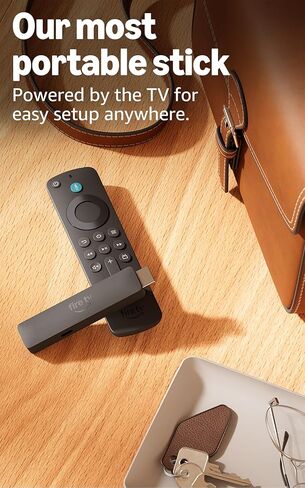 Amazon Fire TV Stick HD (newest model) bundle with Right Angle USB-C Ethernet Adapter in Saudi Arabia