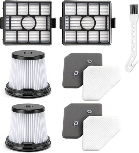 6 Pack IW3511 BU3521 Filter Replacements for Shark IW3511 IW1111 IW1120 Detect Pro Lightweight Cordless Stick Vacuum Cleaner and Shark BU3523 Clean Empty in Saudi Arabia