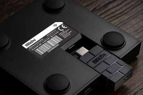 8BitDo Retro Cube 2 Speaker, Portable Bluetooth Speaker with Stereo Sound, Wireless Charging Dock, Bluetooth 5.3/2.4G/Wired USB Connections - N Edition in Saudi Arabia